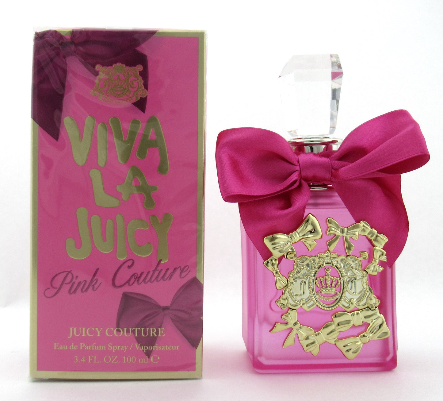 Viva La Juicy Pink Couture 3.4 oz. Eau De Parfum Spray for Women New Damaged Box