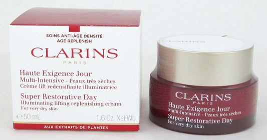 Clarins Super Restorative Day Cream Illuminating Lifting Reple. 1.7 oz