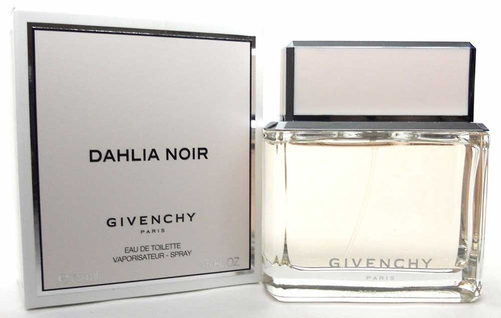 Givenchy Dahlia Noir Eau de Toilette Spray 2.5 oz / 75 ml. Sealed Box