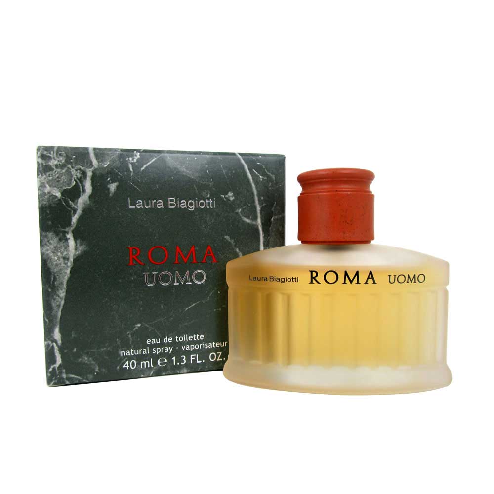 Roma Uomo by Laura Biagiotti EDT Spray for Men 1.3 oz./ 40 ml.
