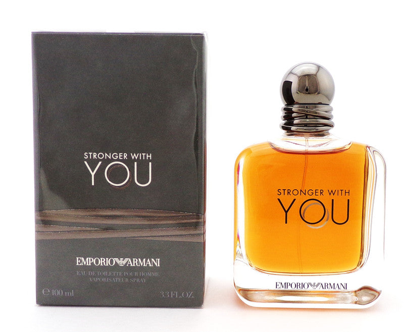 Stronger With You by Emporio Armani 3.3 oz Eau de Toilette Spray Men. New in Box