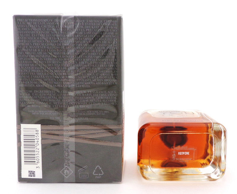 Stronger With You by Emporio Armani 3.3 oz Eau de Toilette Spray Men. New in Box