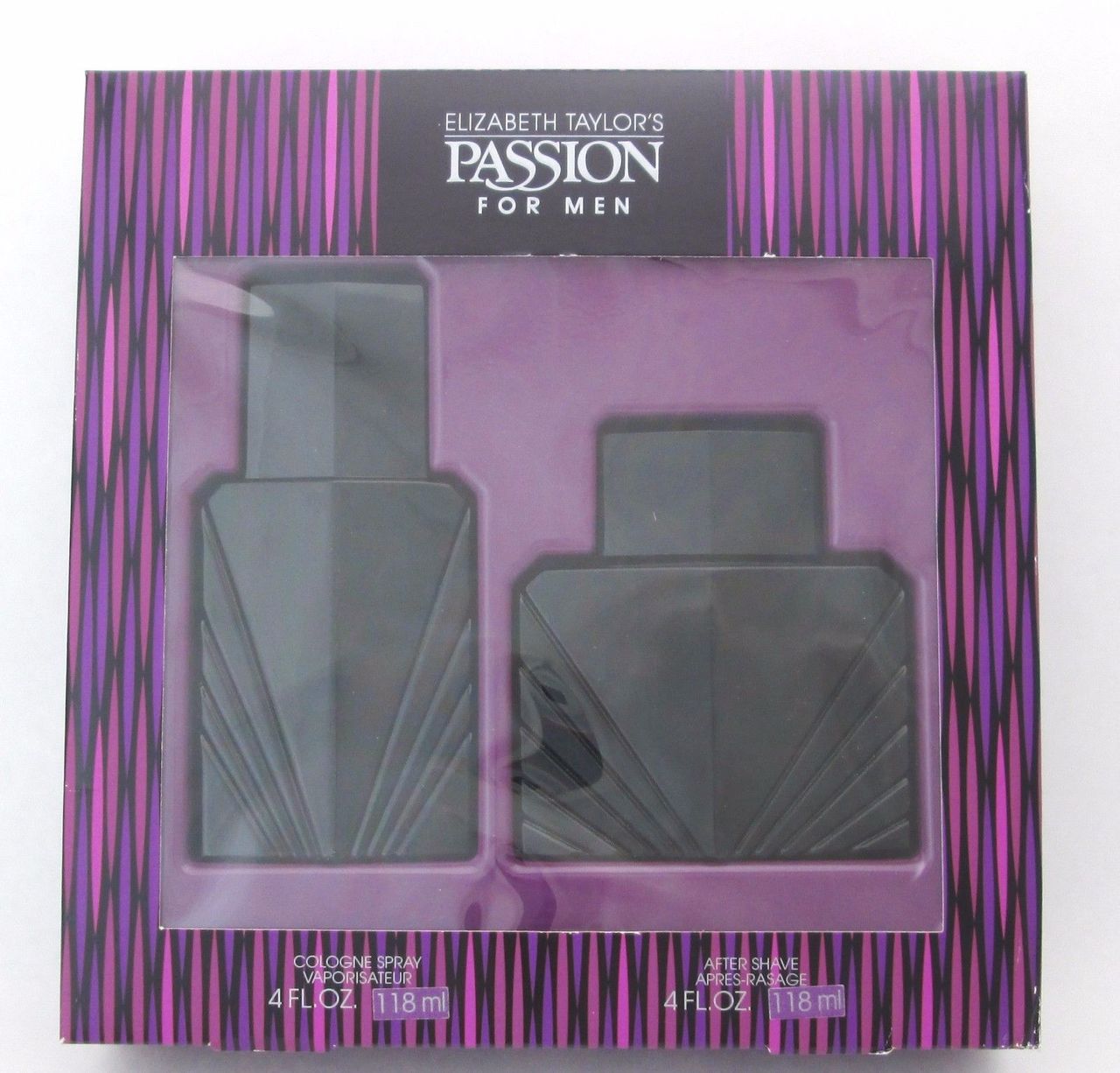 Passion for Men 2 Piece Gift Set by Elizabeth Taylor Col Spray 4.0 oz + After Sh