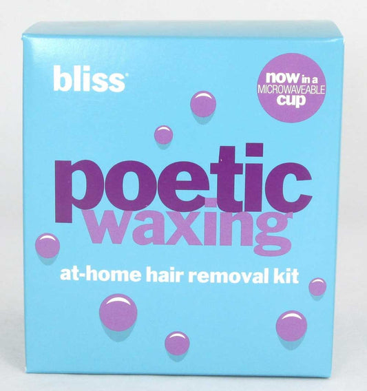 Bliss Poetic Waxing microwaveable Waxing Kit, Sealed box.