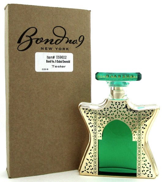 Dubai Emerald Perfume by Bond No 9 EDP Spray 3.3 oz.Tester with Cap. Never used