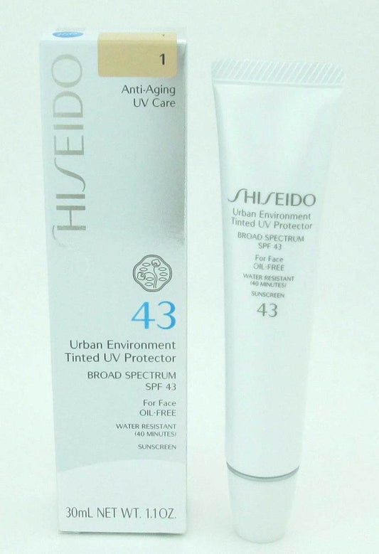 Shiseido Urban Environment Tinted UV Protector SPF43 #1 30 ml/1.1ozNIB