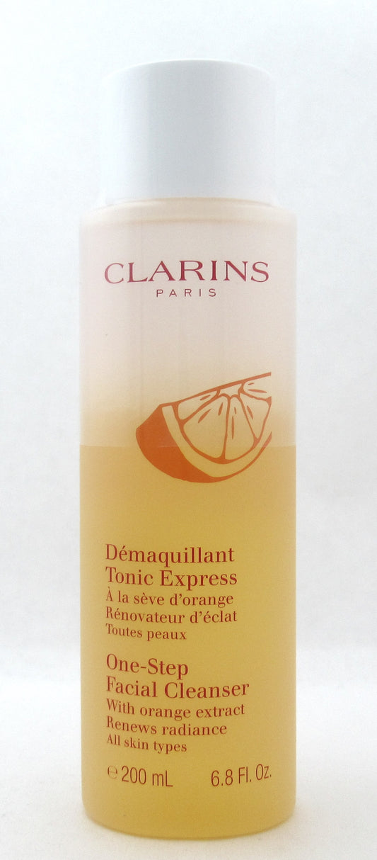 Clarins One Step Facial cleanser with Orange Extract 6.8 oz./ 200 ml. New Sealed
