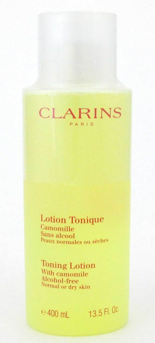Clarins Toning Lotion with Camomile Alcohol Free 400 ml./ 13.5 oz Sealed