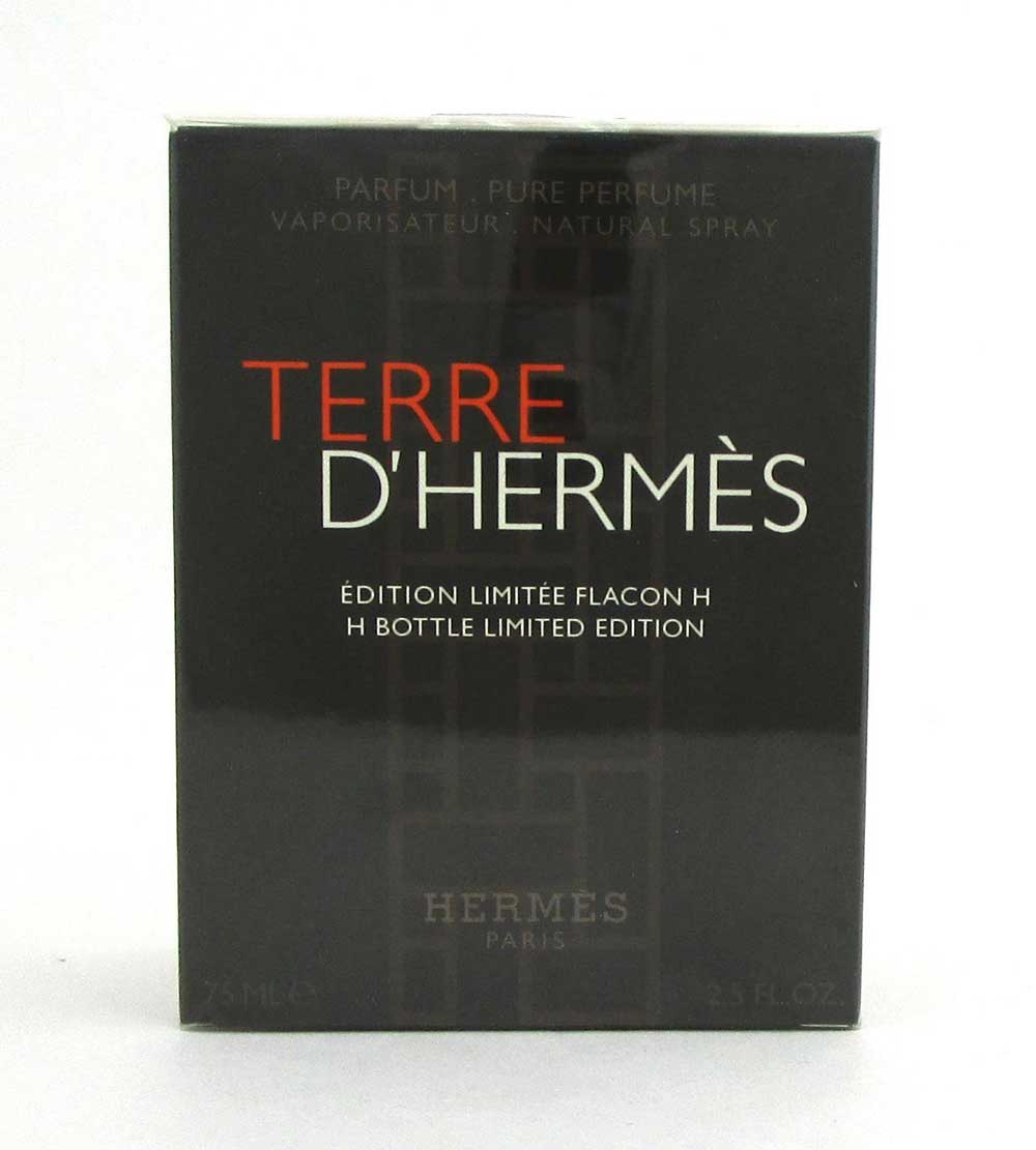 Terre D'Hermes by Hermes Pure Parfum Spray 2.5oz. Limited Edition Men