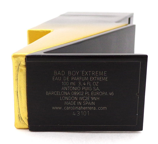 Carolina Herrera Bad Boy EXTREME 3.4 oz Eau de Parfum Extreme Spray. New. NO BOX