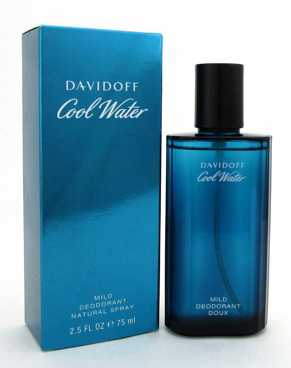 Cool Water by Davidoff Mild Deodorant Spray 2.5 oz./ 75 ml. for Men