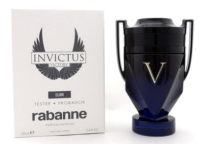 Invictus Victory ELIXIR by Paco Rabanne 3.4 oz. Parfum INTENSE Spray for Men. New Tester