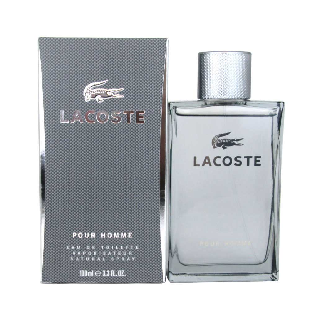 Lacoste Pour Homme by Lacoste Eau De Toilette Spray 3.3 oz