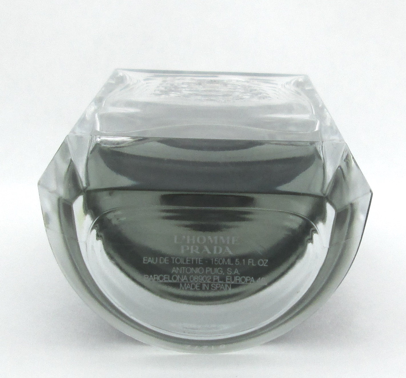 Prada L'HOMME Cologne by Prada 5.1 oz./150 ml. EDT Spray for Men LOWFILL BOTTLE NO BOX