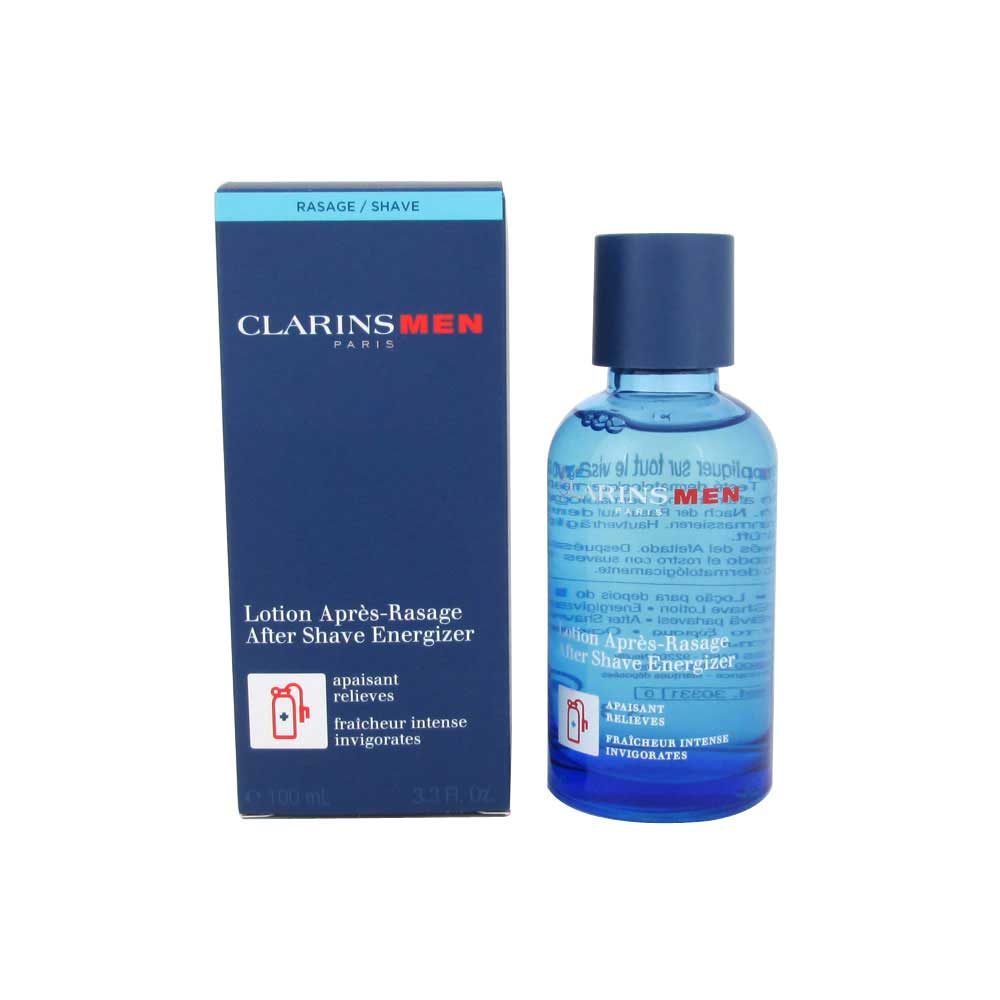Clarins Men After Shave Energizer 3.3 oz/ 100 ml Damaged Box