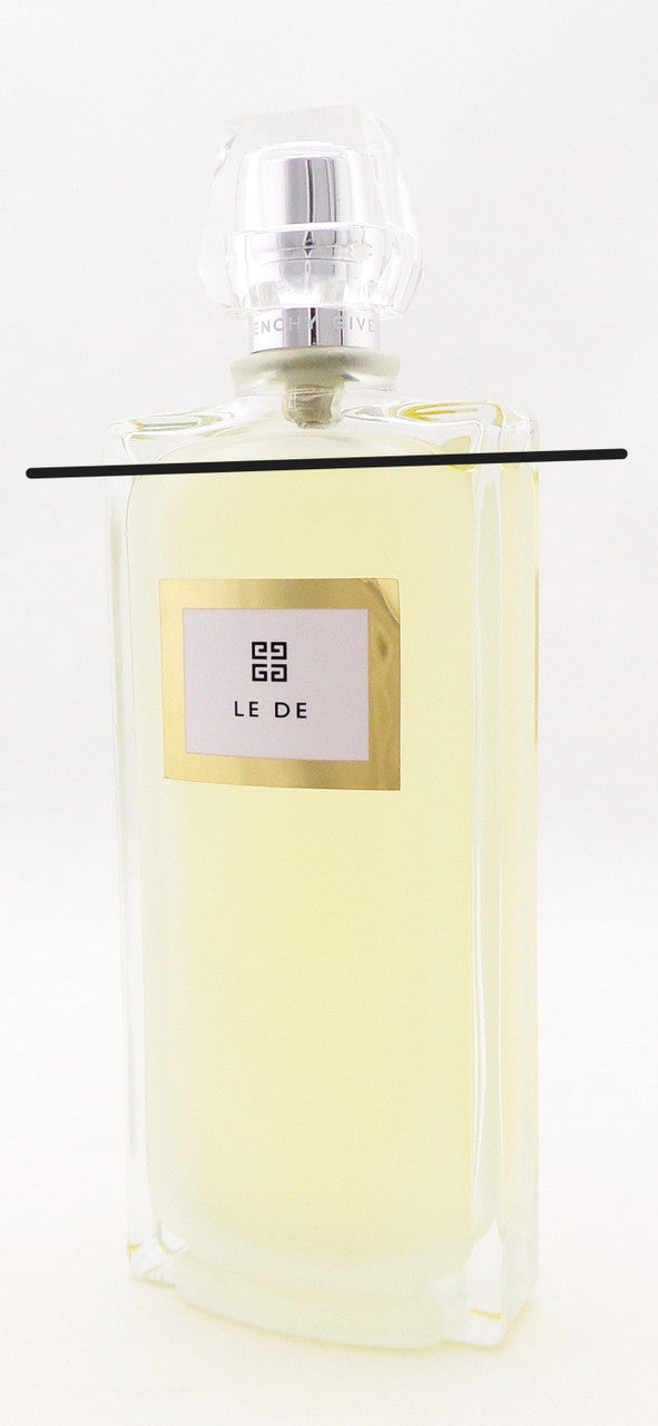 LE DE by Givenchy 3.3 oz. Eau de Toilette Spray for Women. No BOX Lower Fragrance Level