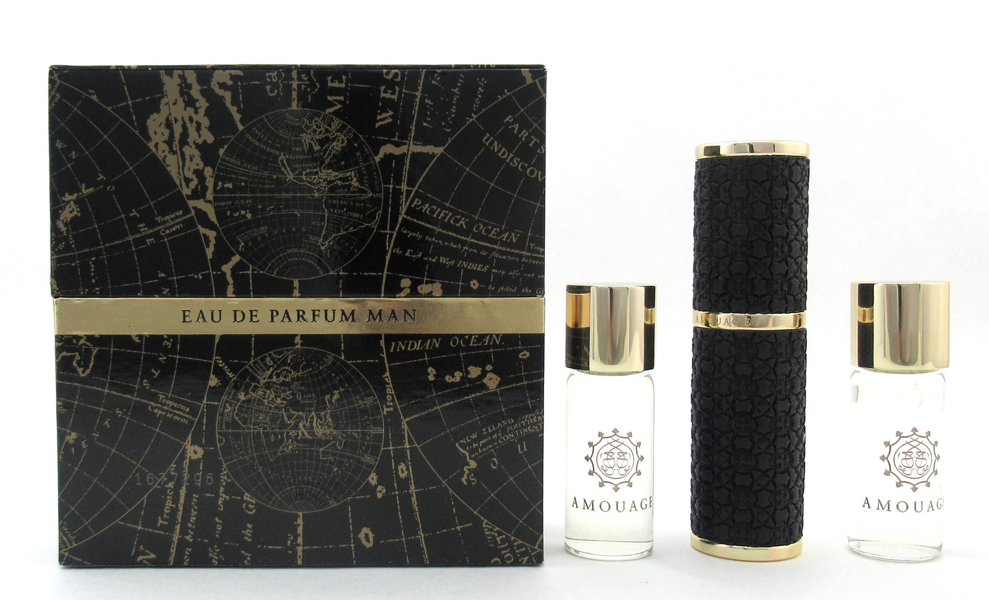 Reflection by Amouage Travel Spray for Men 3 x10 ml.(3 x0.33 oz.) EDP Not Sealed