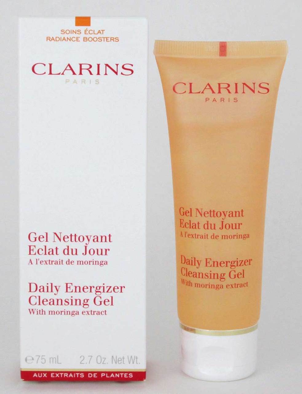 Clarins Daily Energizer Cleansing Gel W/Moringa Extract75 ml/2.7 ozNIB