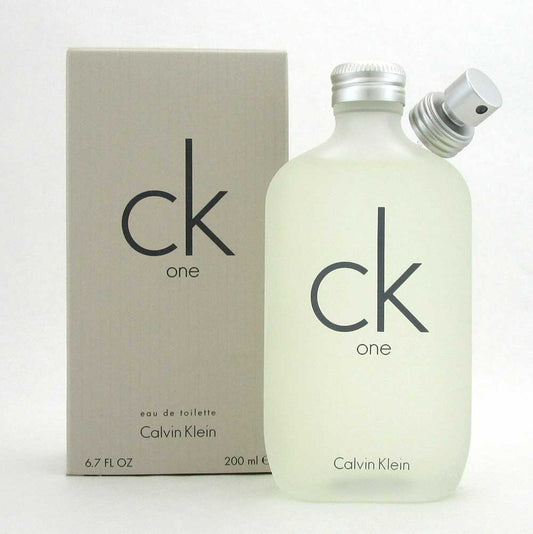 CK One Calvin Klein Eau de Toilette Spray 6.7 oz./200 ml.New in Box
