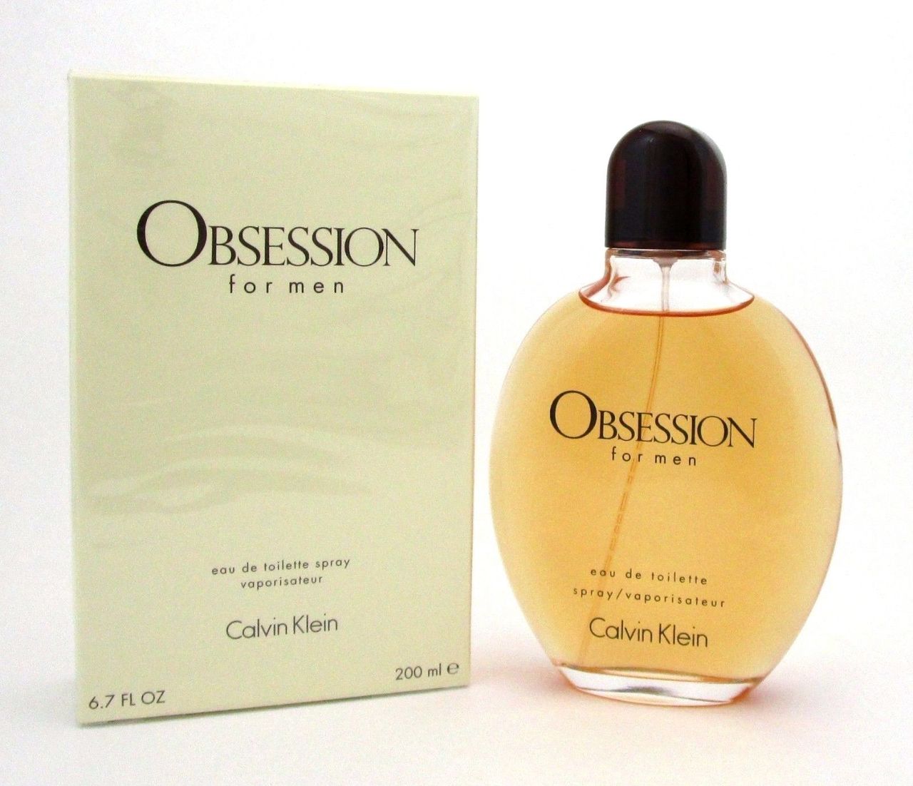 Obsession by Calvin Klein Eau de Toilette Spray 6.7oz./200ml. for Men