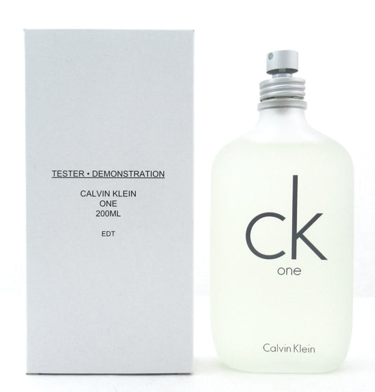 CK One by Calvin Klein 6.7 oz./ 200 ml. Eau de Toilette Spray Unisex New Tester