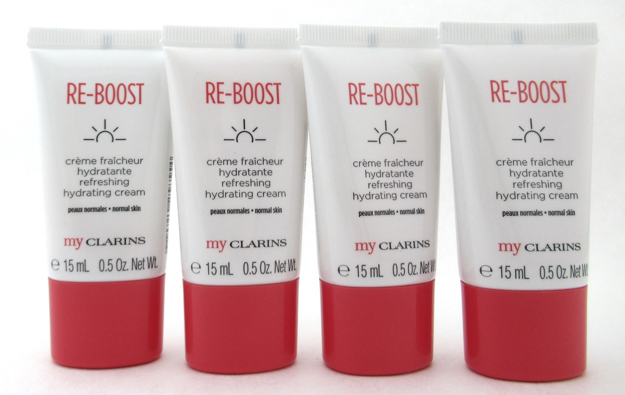 Clarins My CLARINS Re-Boost Refreshing Hydrating Cream 0.5 oz. x 4 Sealed Tubes