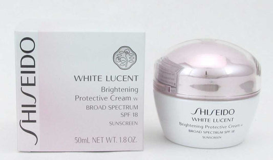 Shiseido White Lucent Brightening Protective Cream w SPF18 1.8 oz NIB