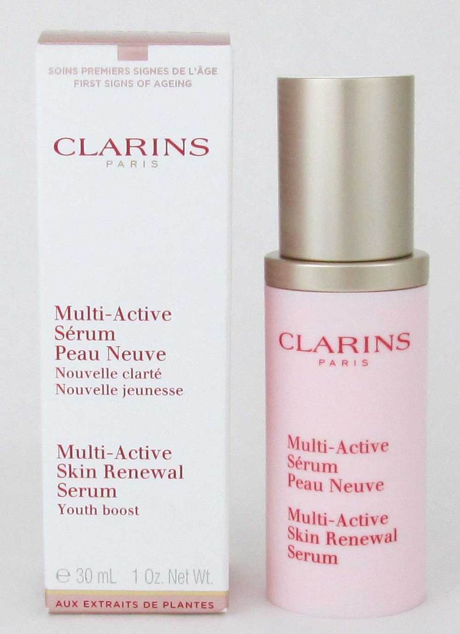 Clarins Multi-Active Skin Renewal Serum 1 oz./ 30 ml.New In Box
