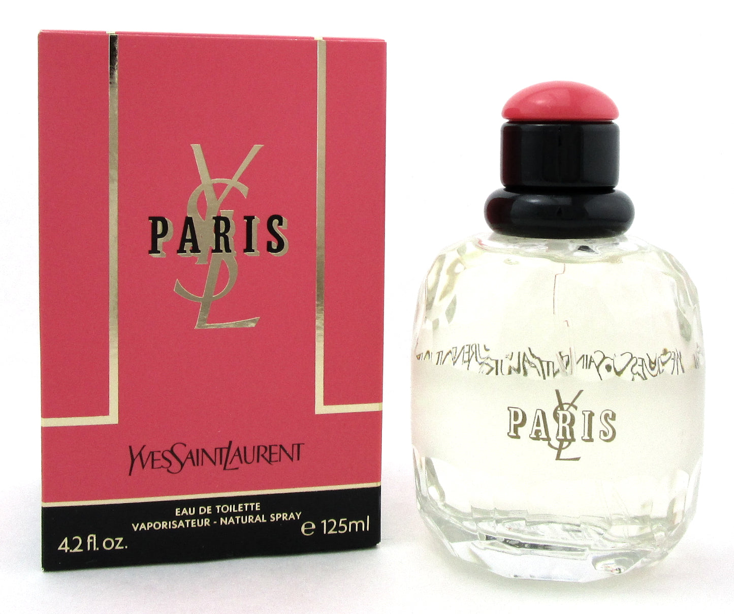 Paris Perfume by YSL 4.2 oz EDT Spray for Women. New. No Cellophane. Damaged Box