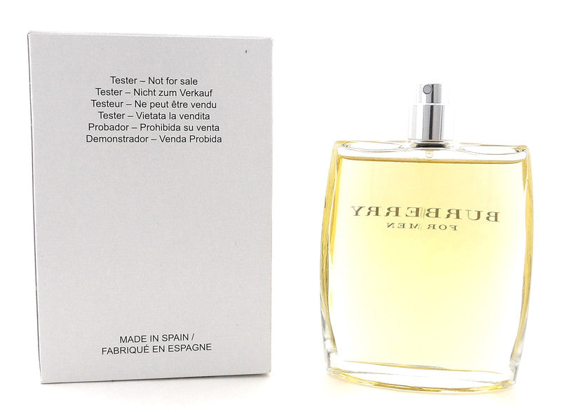 Burberry (Classic) by Burberry Eau de Toilette Spray 3.3 oz. for Men. Brand new tester.