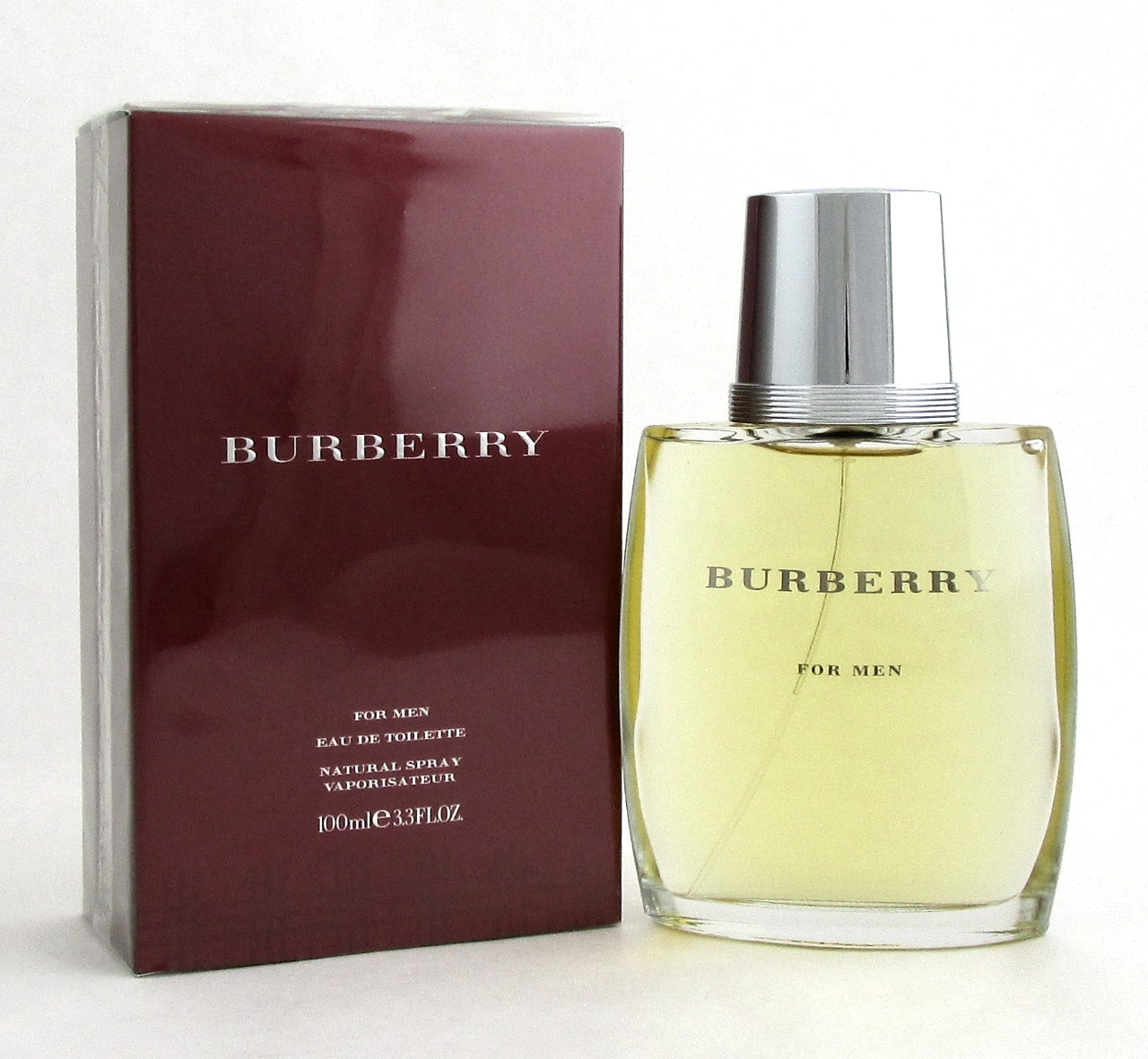 Burberry Classic Cologne by Burberry 3.3 oz EDT Spray for Men. New Damaged Box.