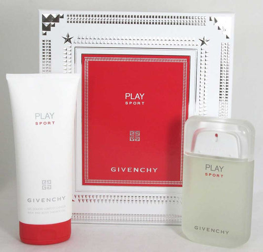Play Sport by Givenchy for Men 3.3 oz EDT & 6.7 oz Shower Gel New.
