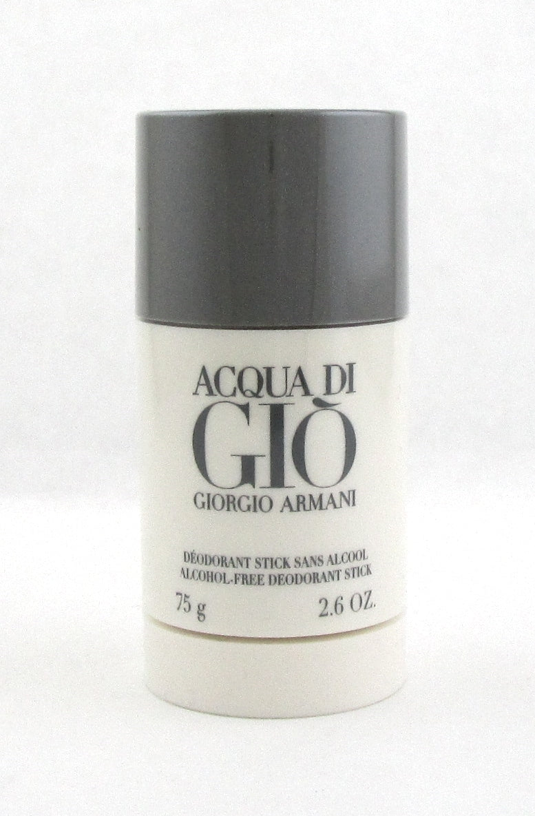 Acqua Di Gio by Giorgio Armani 2.6 oz. Alcohol Free Deodorant Stick for Men. Sealed