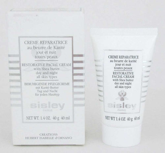 Sisley Restorative Facial Cream W/Shea Butter Day/Night 1.4 oz Damaged