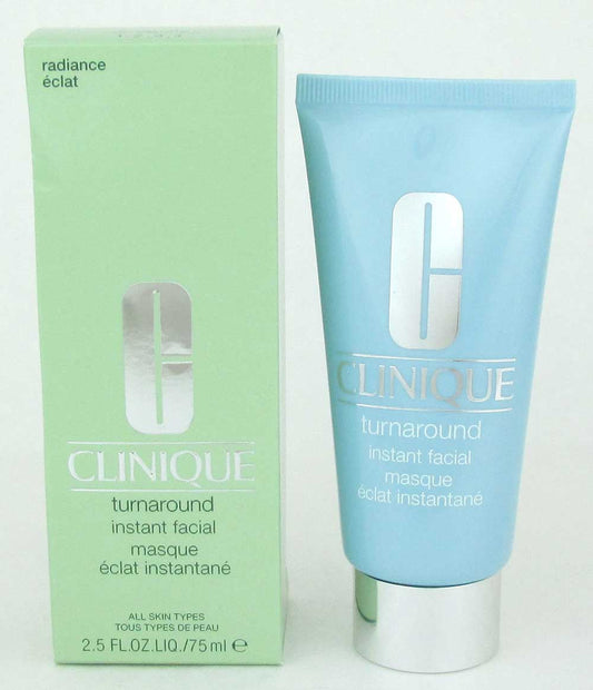 Clinique Turnaround Instant Facial All Skin Types 2.5 oz.Damaged Box