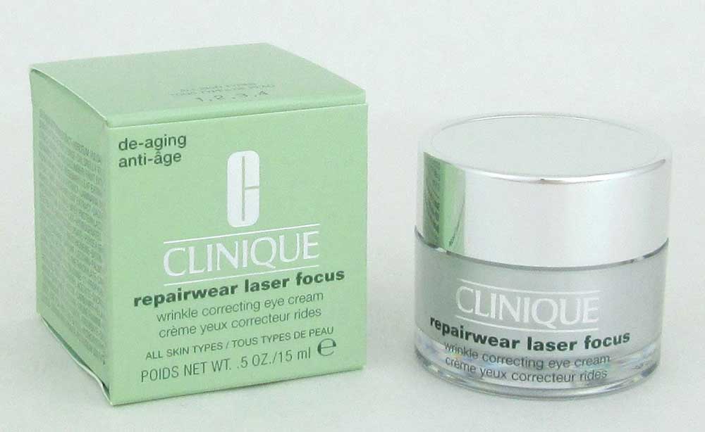 Clinique Repairwear Laser Focus Wrinkle Correct.Eye Cream 15 ml Damage