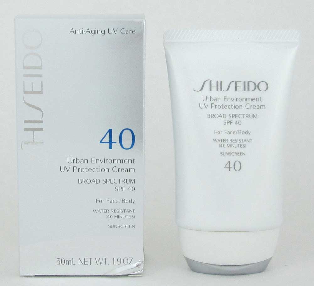 Shiseido Urban Environment UV Protection Cream SPF40 50 ml.Damaged Box