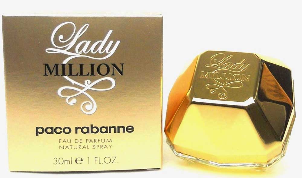 Lady Million by Paco Rabanne Eau de Parfum Spay 1oz.NIB.No Cellophane