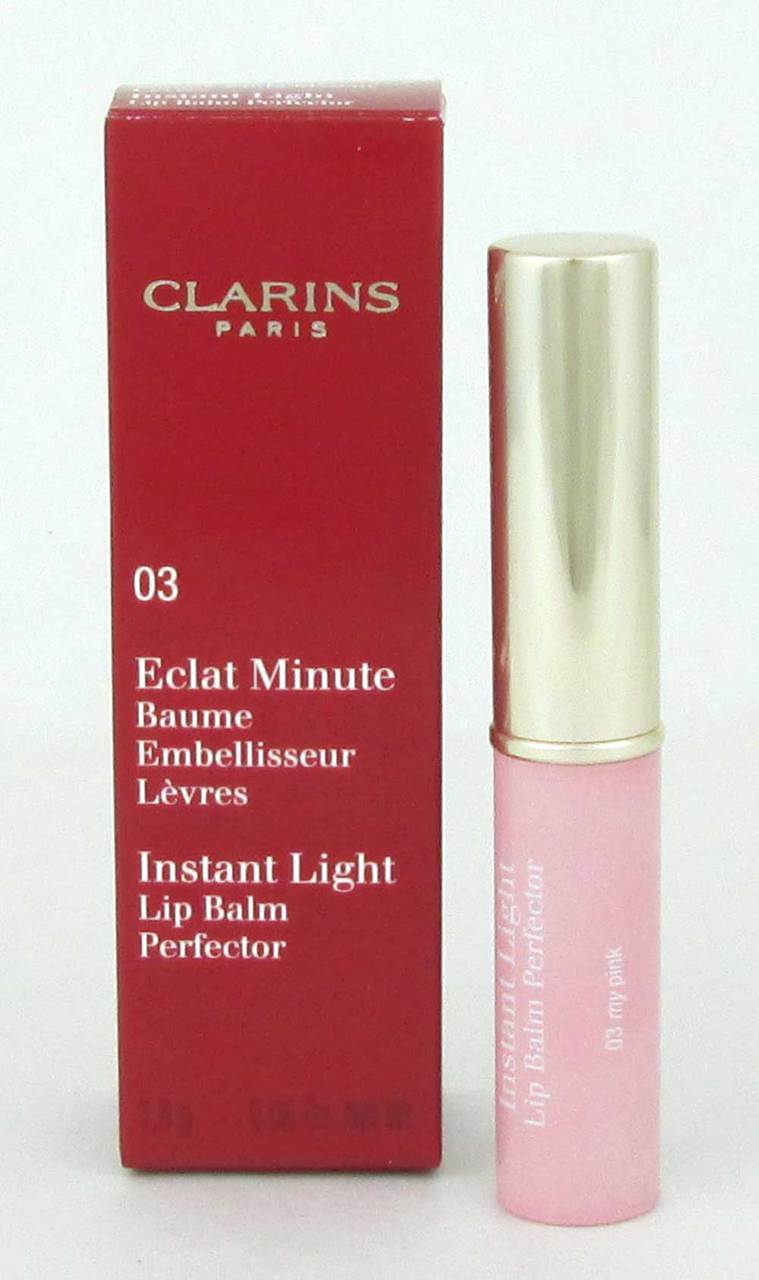 Clarins Instant Light Lip Balm Perfector 03 My Pink New Item 1.8 g