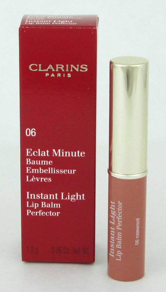 Clarins Instant Light Lip Balm Perfector 06 Rosewood New Item 1.8 g