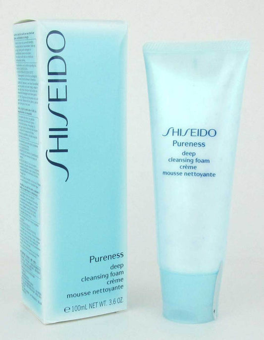 Shiseido Pureness Deep Cleansing Foam 100 ml / 3.6 oz Damaged Box