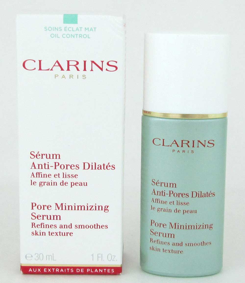Clarins Pore Minimizing Serum 1 oz./ 30 ml.Slightly Damaged Box