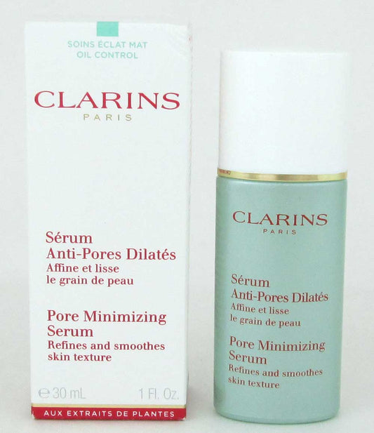 Clarins Pore Minimizing Serum 1 oz./ 30 ml.Slightly Damaged Box
