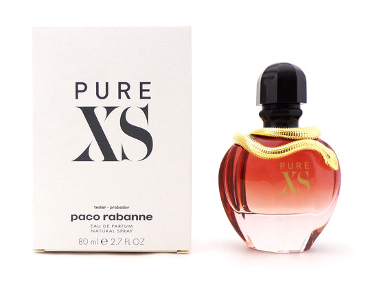 PURE XS for Her by Paco Rabanne  Eau de Parfum Spray 80 ml./ 2.7 0z. New Tester with Cap