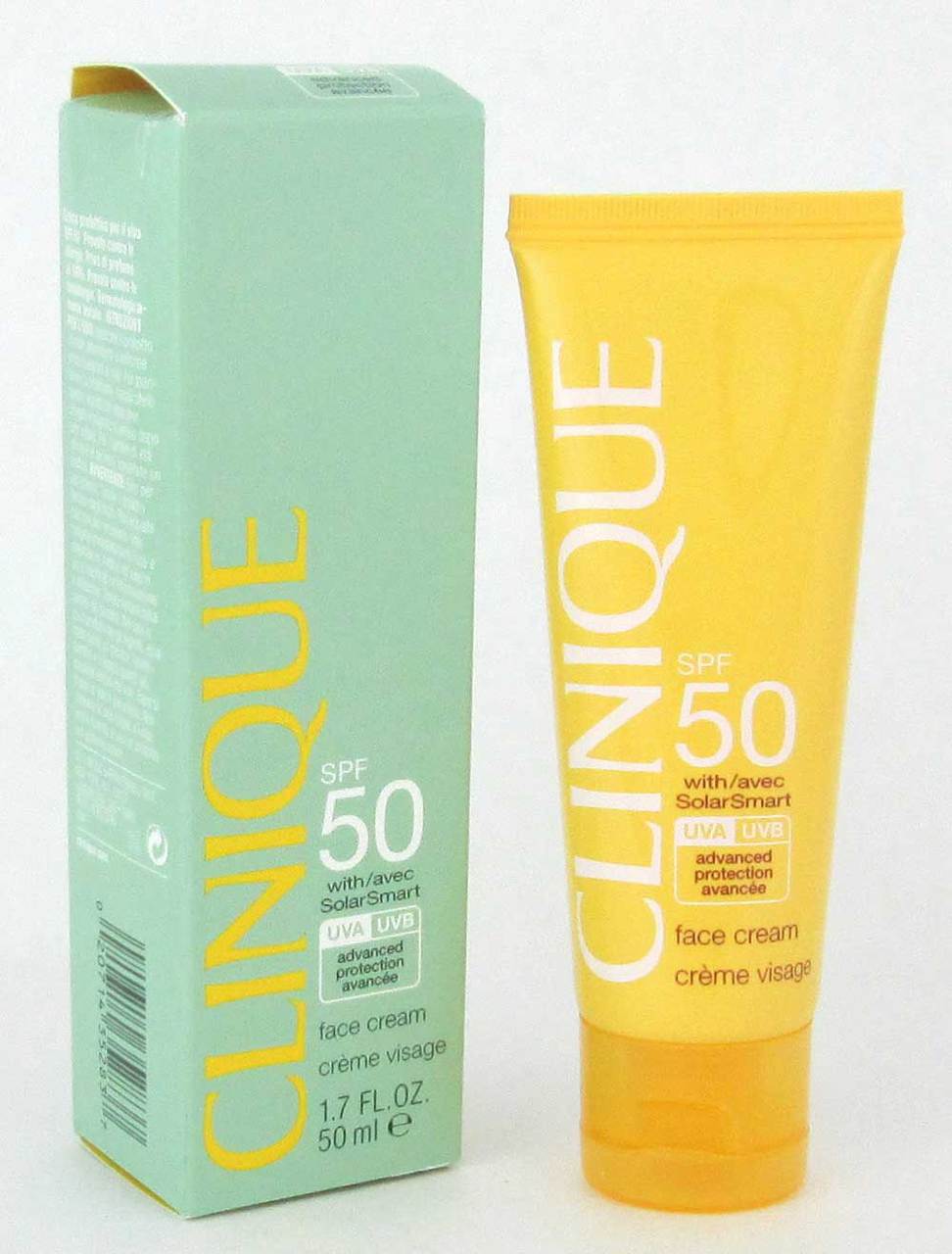 Clinique Sun SPF 50 Face Cream UVA/UVB 50 ml/ 1.7 oz Damaged Box