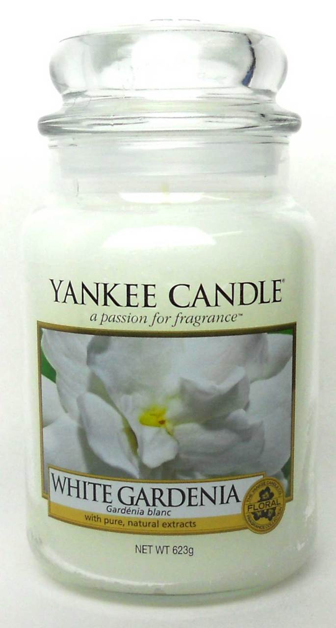 Yankee Candle White Gardenia 22 oz./ 623 gr.Large Jar.Brand New