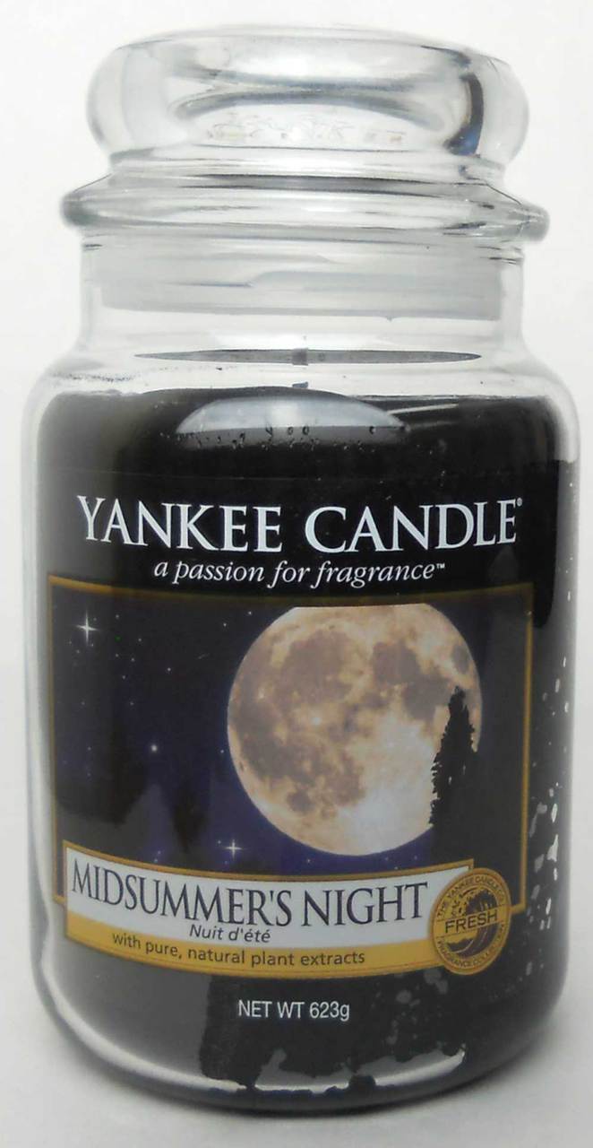 Yankee Candle Midsummer's Night 22 oz.Large Jar. Brand New