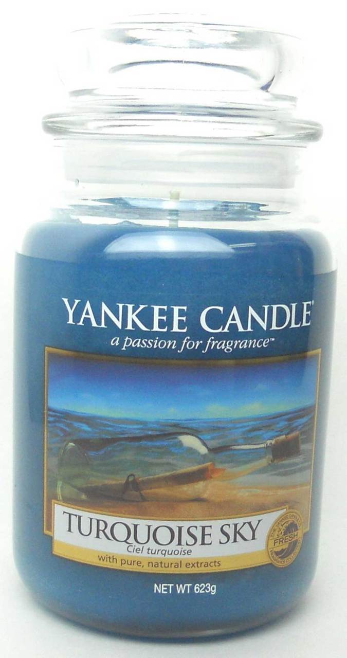 Yankee Candle Turquoise Sky 22 oz./ 623 gr.Large Jar.Brand New