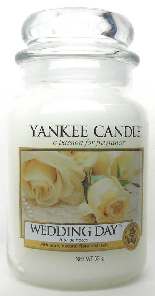 Yankee Candle Wedding Day 22 oz./ 623 gr.Large Jar.Brand New