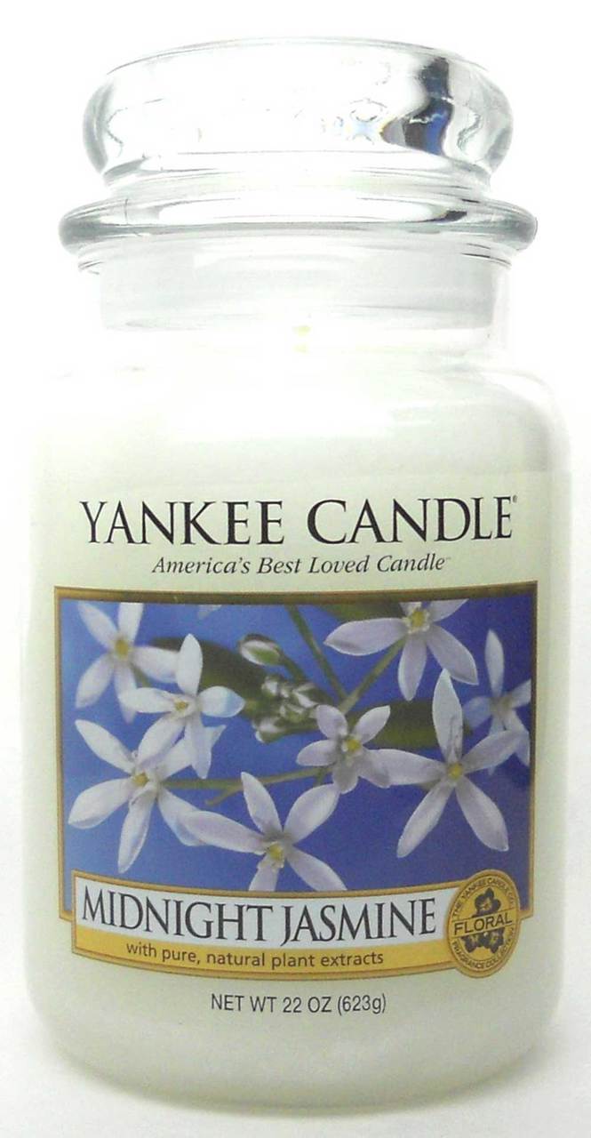 Yankee Candle Midnight Jasmine 22 oz./ 623 gr.Large Jar.Brand New.